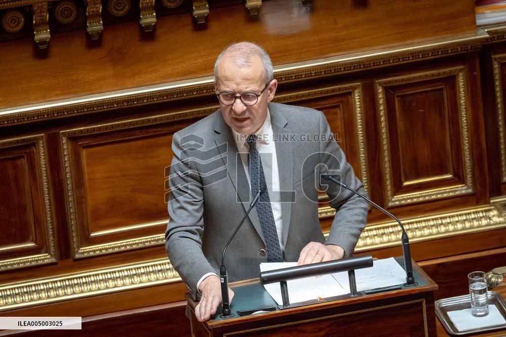 Vote of Special Bill To Budget for 2026 at the French Senate - Paris AJ