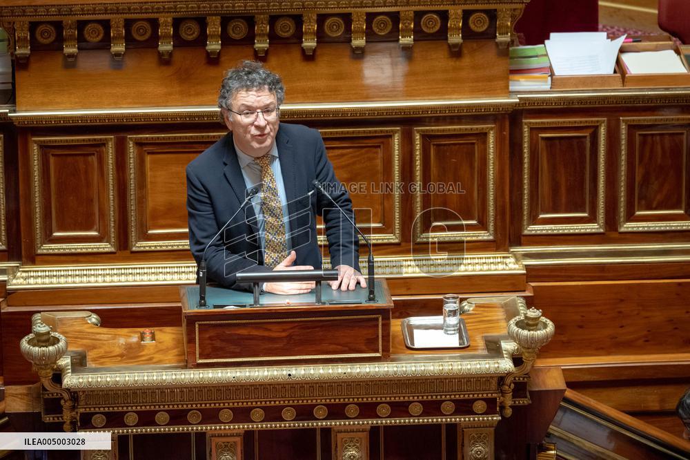 Vote of Special Bill To Budget for 2026 at the French Senate - Paris AJ