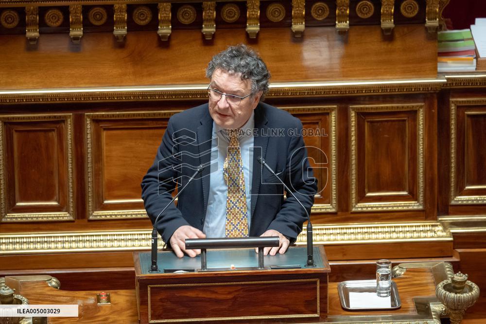 Vote of Special Bill To Budget for 2026 at the French Senate - Paris AJ