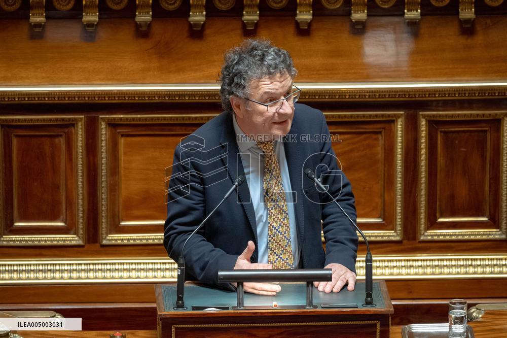 Vote of Special Bill To Budget for 2026 at the French Senate - Paris AJ
