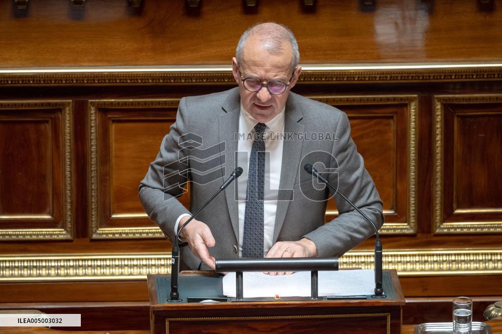 Vote of Special Bill To Budget for 2026 at the French Senate - Paris AJ