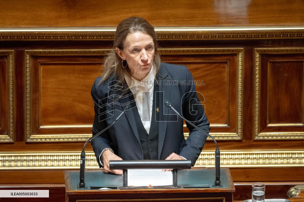 Vote of Special Bill To Budget for 2026 at the French Senate - Paris AJ