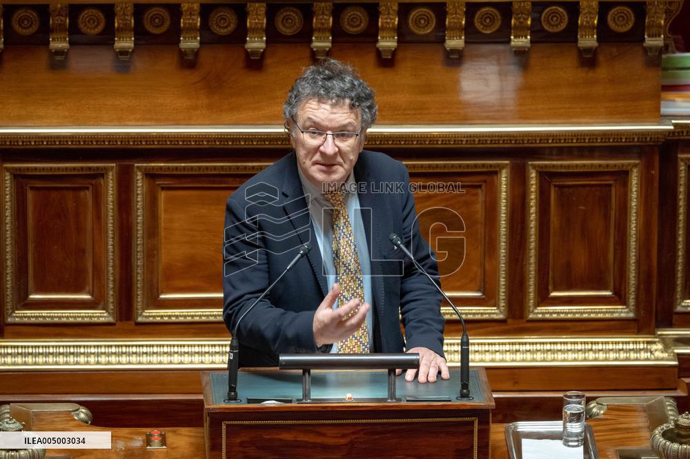 Vote of Special Bill To Budget for 2026 at the French Senate - Paris AJ