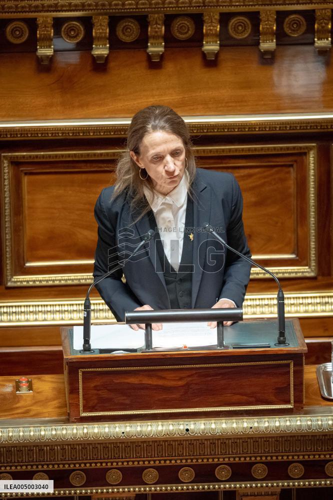 Vote of Special Bill To Budget for 2026 at the French Senate - Paris AJ