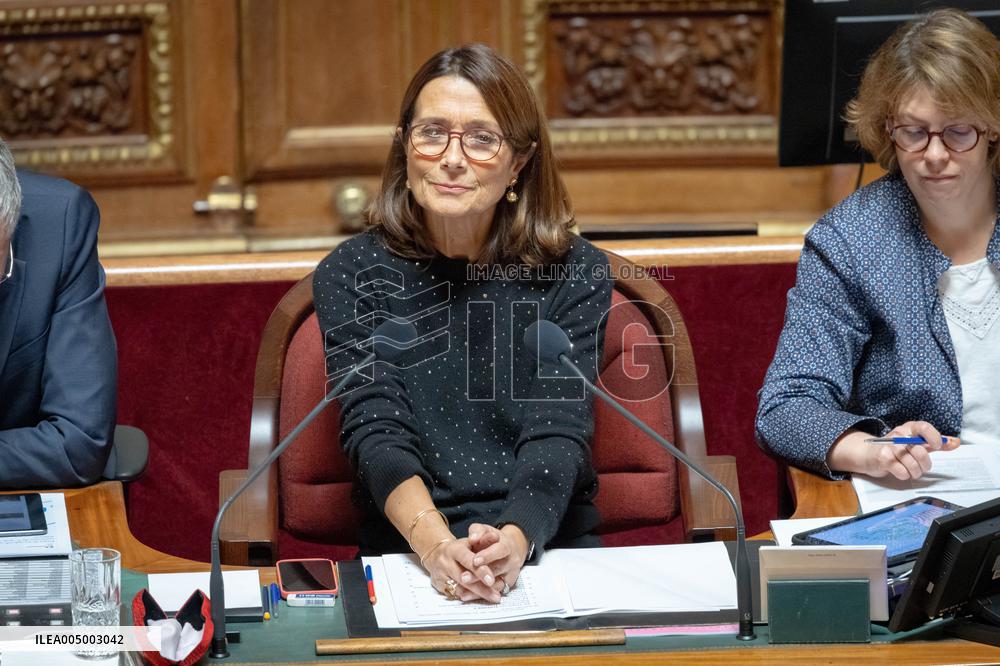 Vote of Special Bill To Budget for 2026 at the French Senate - Paris AJ