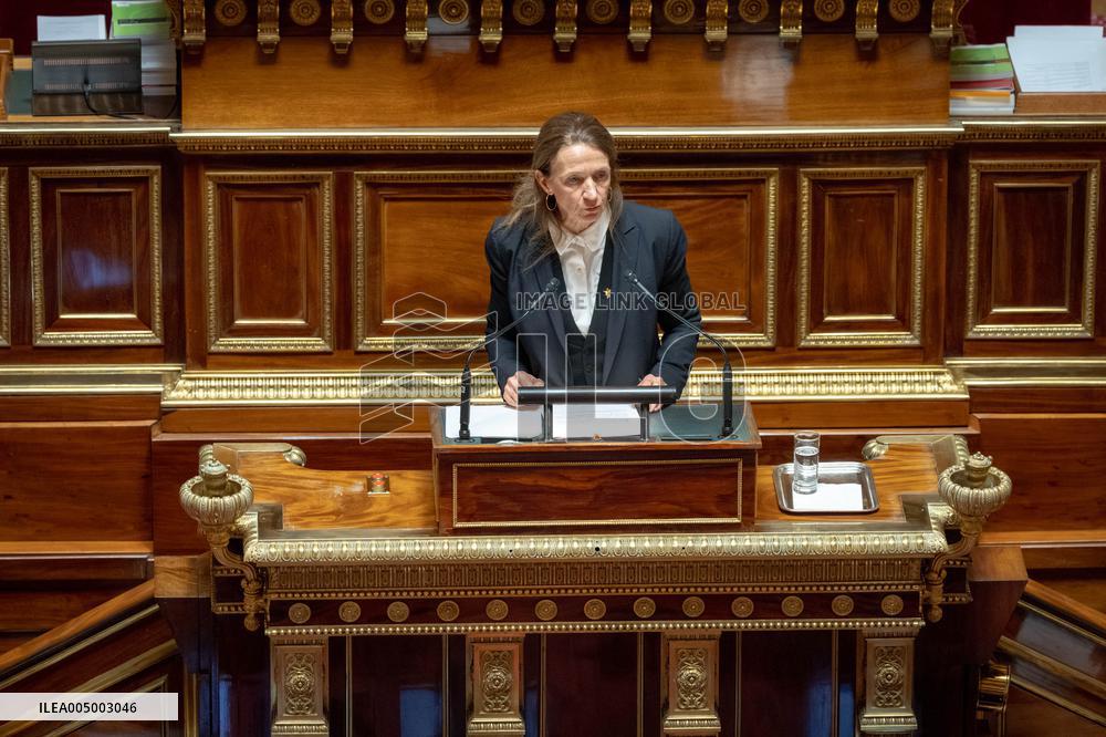 Vote of Special Bill To Budget for 2026 at the French Senate - Paris AJ