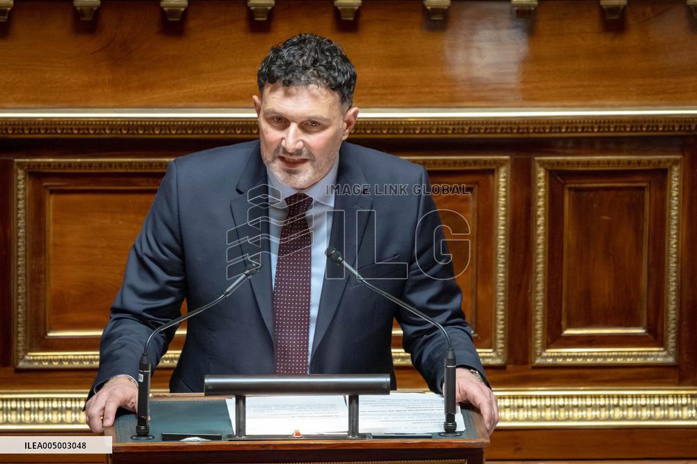 Vote of Special Bill To Budget for 2026 at the French Senate - Paris AJ