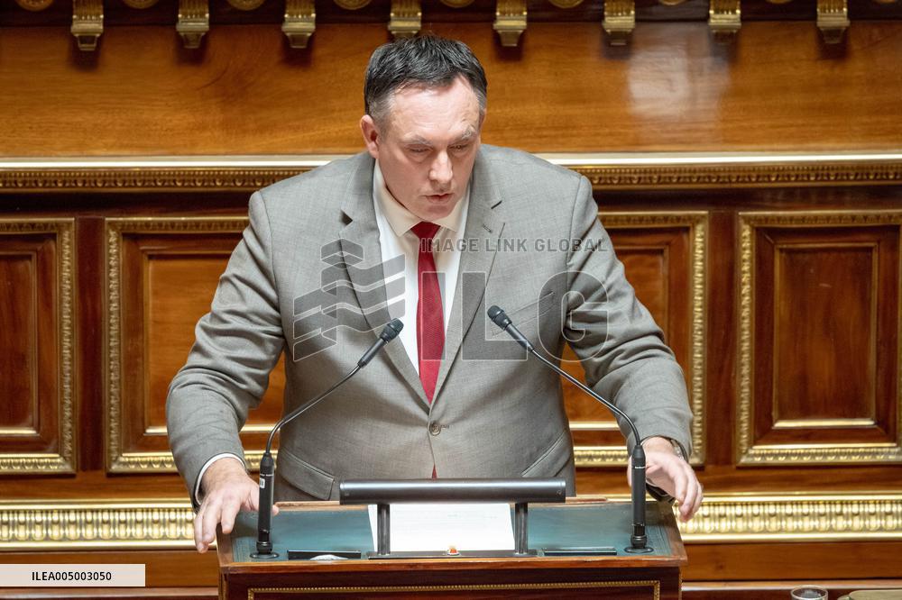 Vote of Special Bill To Budget for 2026 at the French Senate - Paris AJ