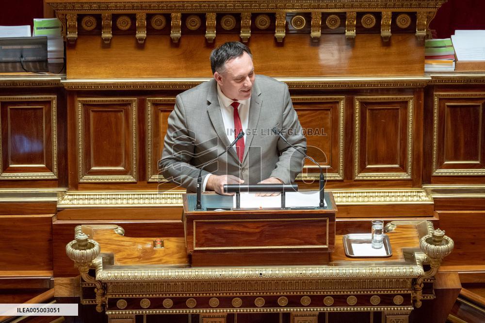 Vote of Special Bill To Budget for 2026 at the French Senate - Paris AJ