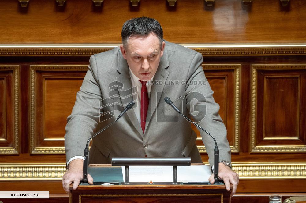 Vote of Special Bill To Budget for 2026 at the French Senate - Paris AJ