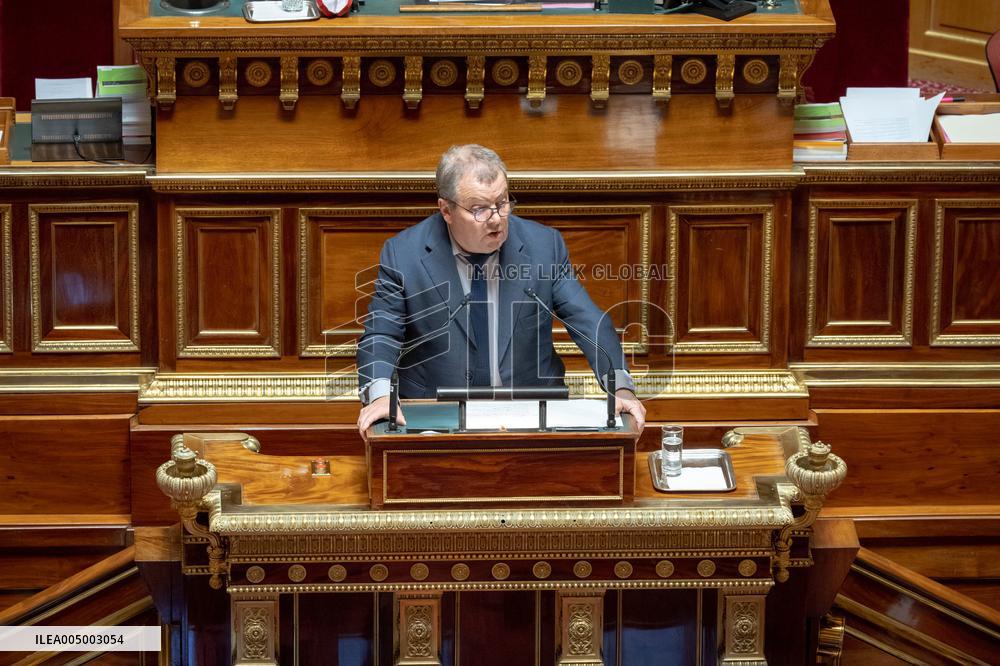 Vote of Special Bill To Budget for 2026 at the French Senate - Paris AJ
