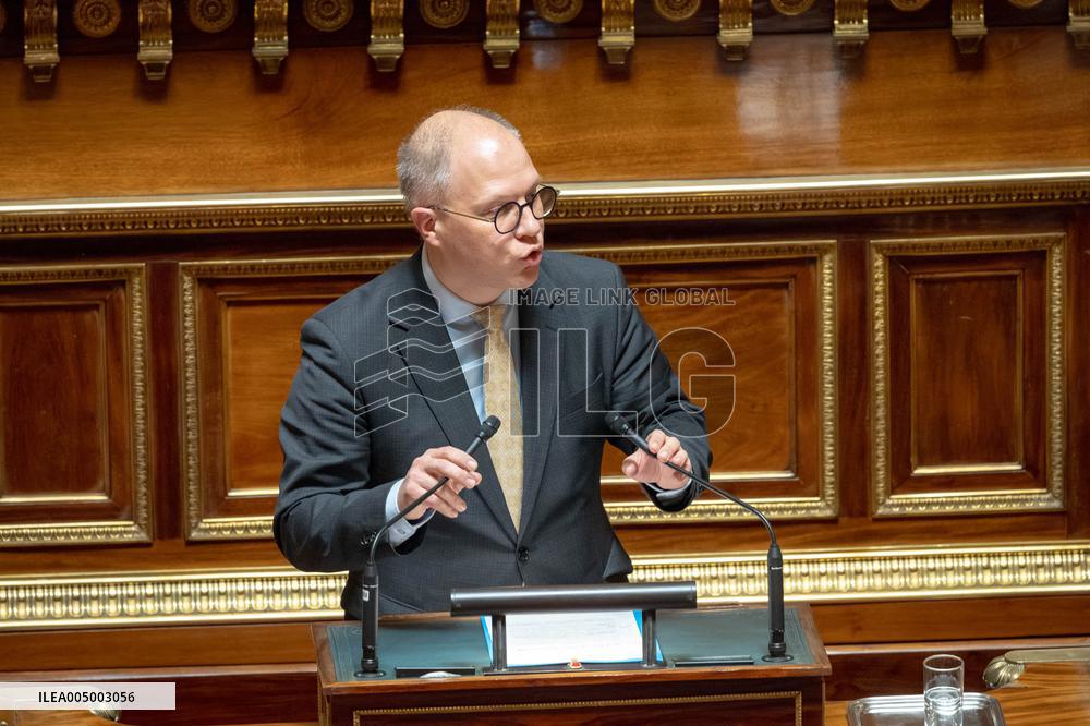 Vote of Special Bill To Budget for 2026 at the French Senate - Paris AJ