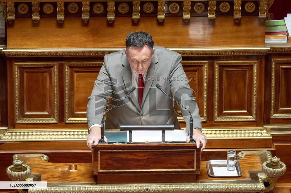 Vote of Special Bill To Budget for 2026 at the French Senate - Paris AJ