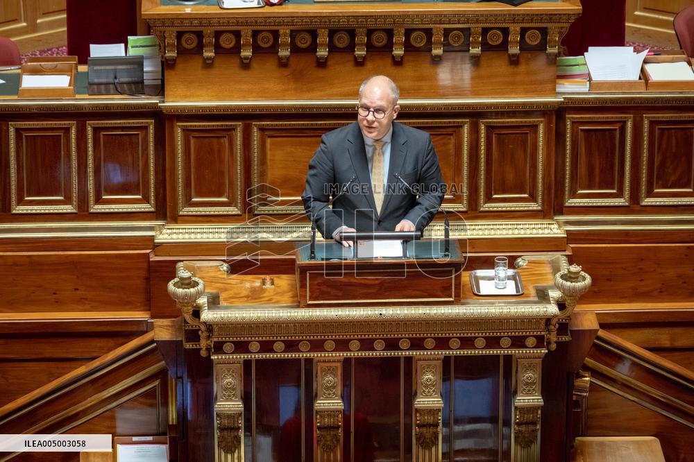 Vote of Special Bill To Budget for 2026 at the French Senate - Paris AJ