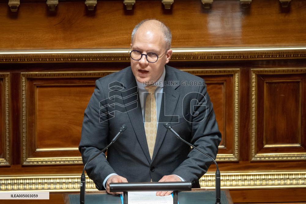 Vote of Special Bill To Budget for 2026 at the French Senate - Paris AJ