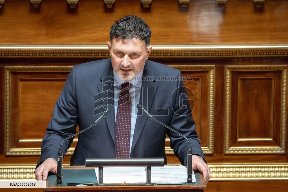 Vote of Special Bill To Budget for 2026 at the French Senate - Paris AJ