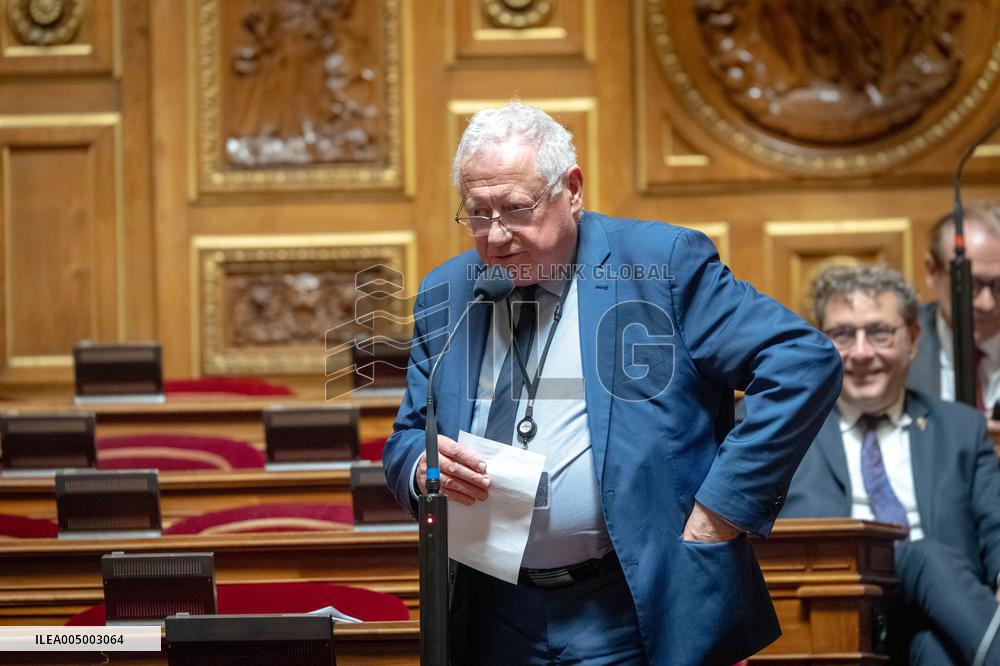 Vote of Special Bill To Budget for 2026 at the French Senate - Paris AJ