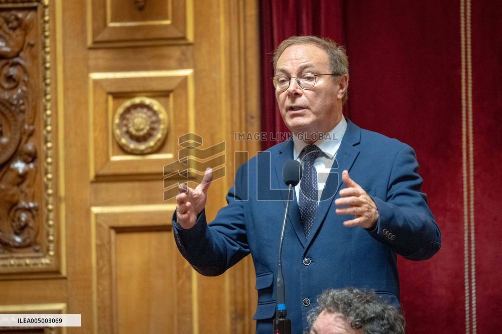 Vote of Special Bill To Budget for 2026 at the French Senate - Paris AJ