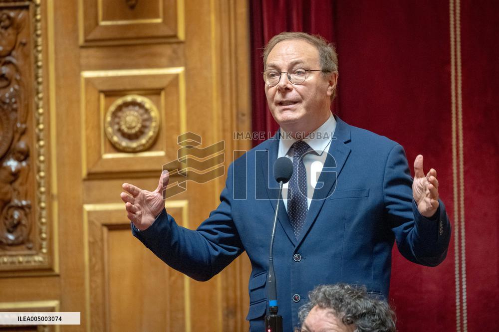 Vote of Special Bill To Budget for 2026 at the French Senate - Paris AJ