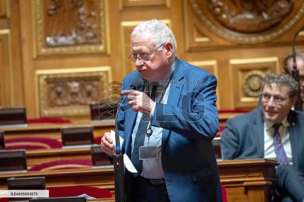 Vote of Special Bill To Budget for 2026 at the French Senate - Paris AJ