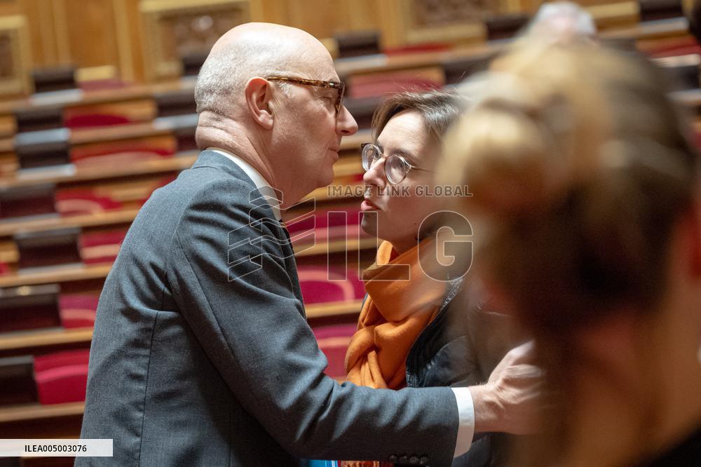 Vote of Special Bill To Budget for 2026 at the French Senate - Paris AJ