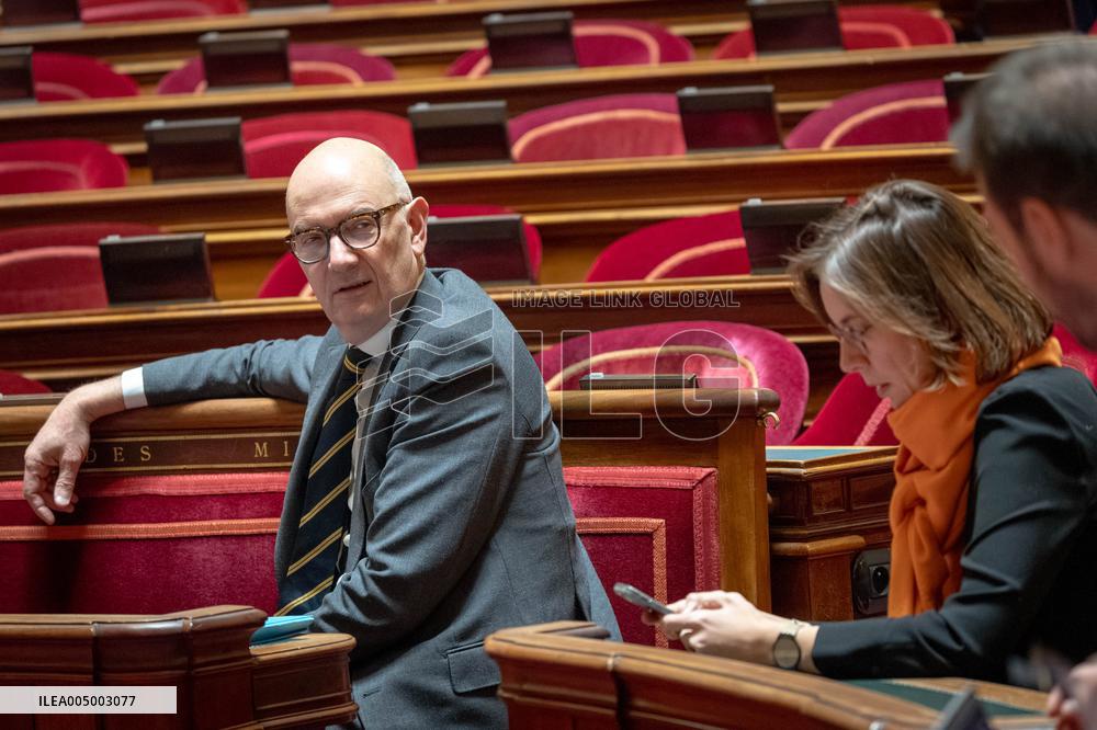 Vote of Special Bill To Budget for 2026 at the French Senate - Paris AJ