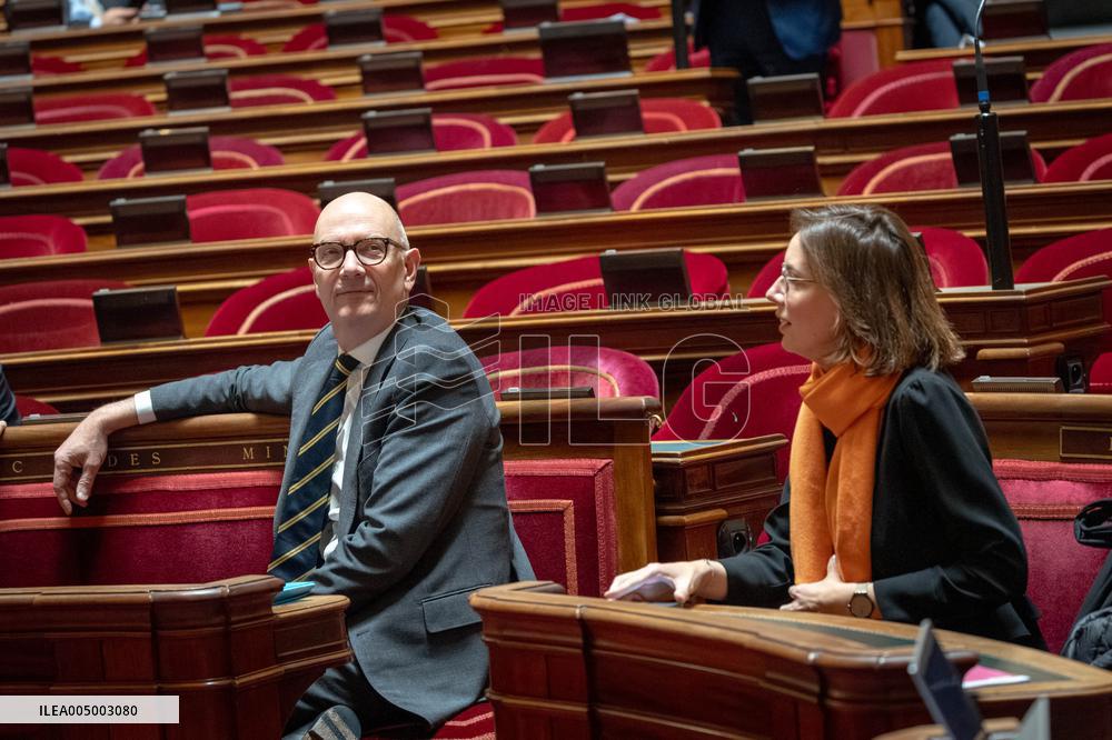 Vote of Special Bill To Budget for 2026 at the French Senate - Paris AJ