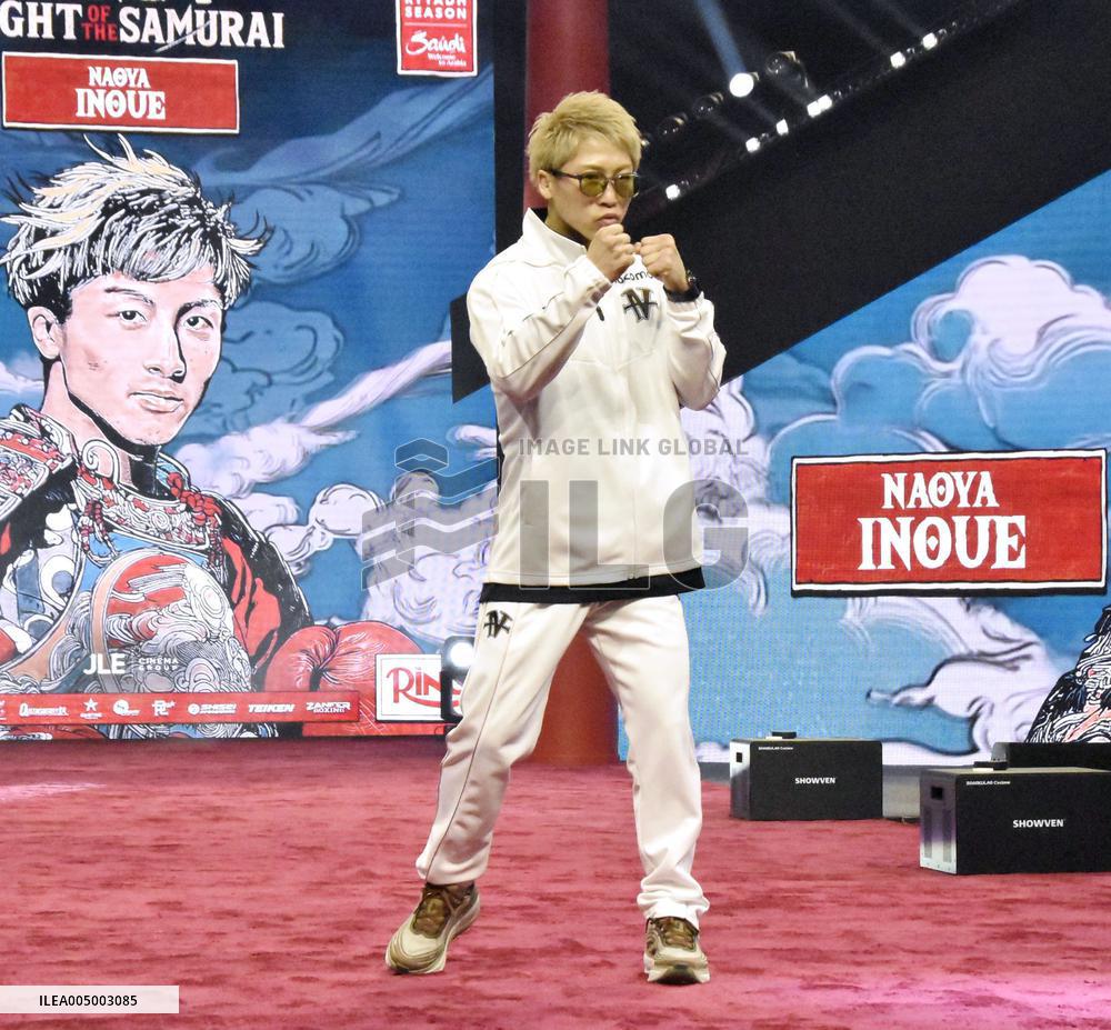 Boxing: Naoya Inoue ahead of title match in Riyadh