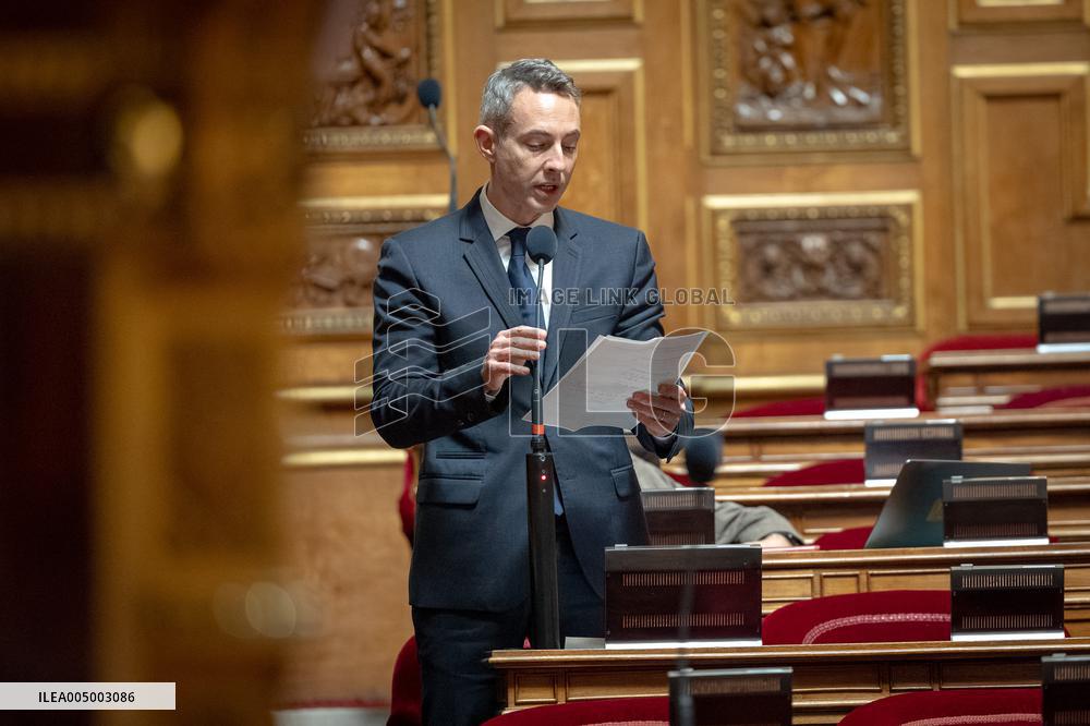 Vote of Special Bill To Budget for 2026 at the French Senate - Paris AJ