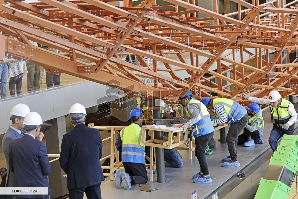 King Khufu's boat in Egypt