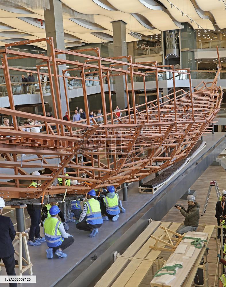 King Khufu's boat in Egypt