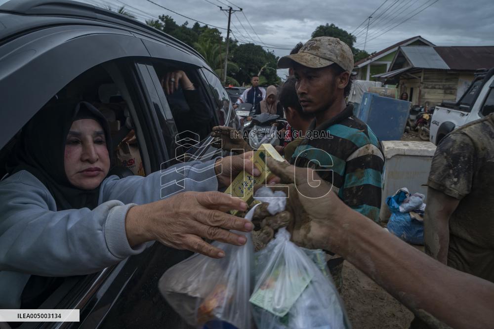 Flash Flood Aftermath In Aceh Tamiang - Indonesia