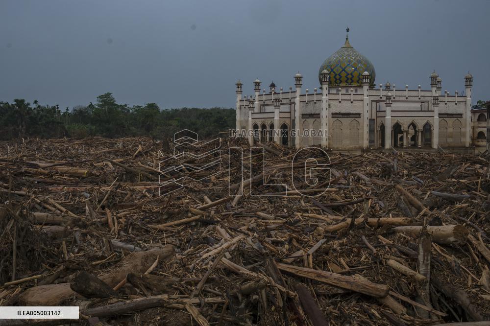 Flash Flood Aftermath In Aceh Tamiang - Indonesia