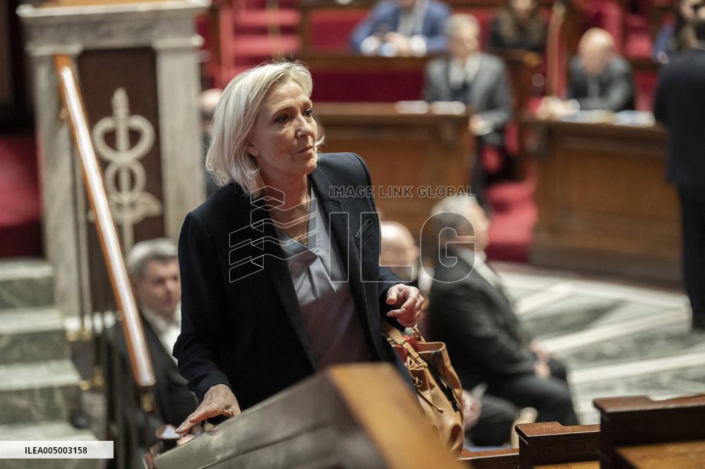 Questions to The Government at The National Assembly - Paris