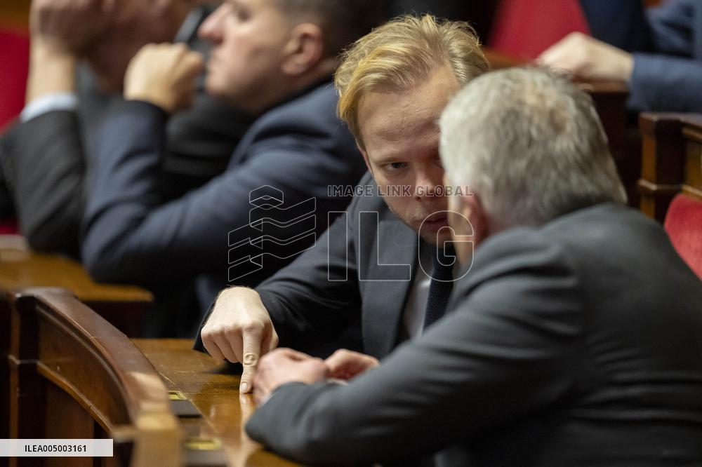 Questions to The Government at The National Assembly - Paris