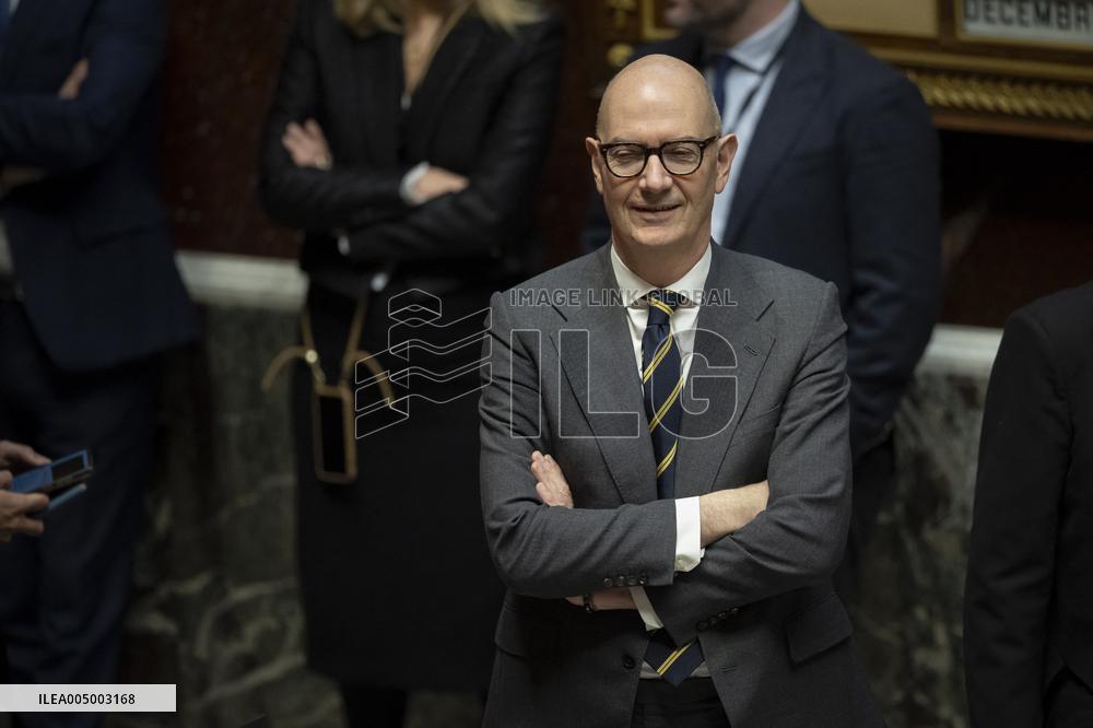 Questions to The Government at The National Assembly - Paris