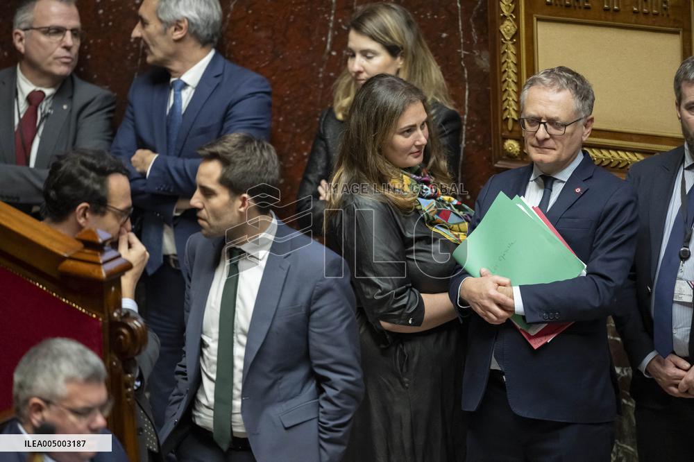 Questions to The Government at The National Assembly - Paris