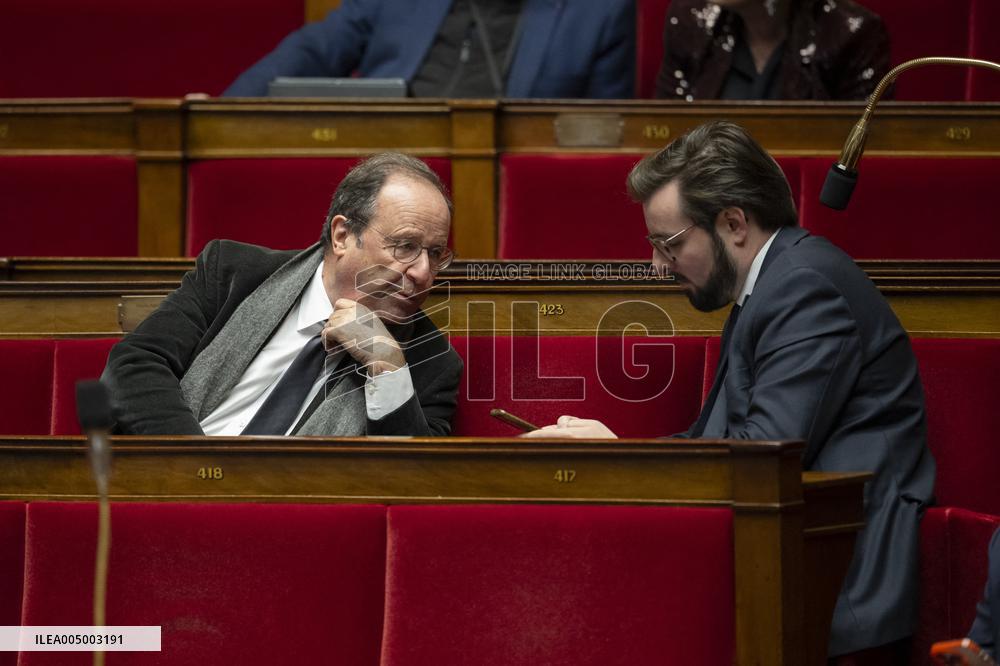 Questions to The Government at The National Assembly - Paris