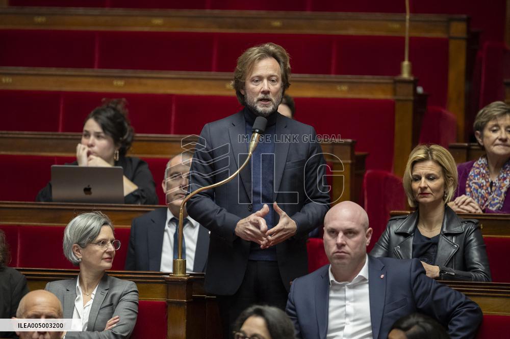 Questions to The Government at The National Assembly - Paris