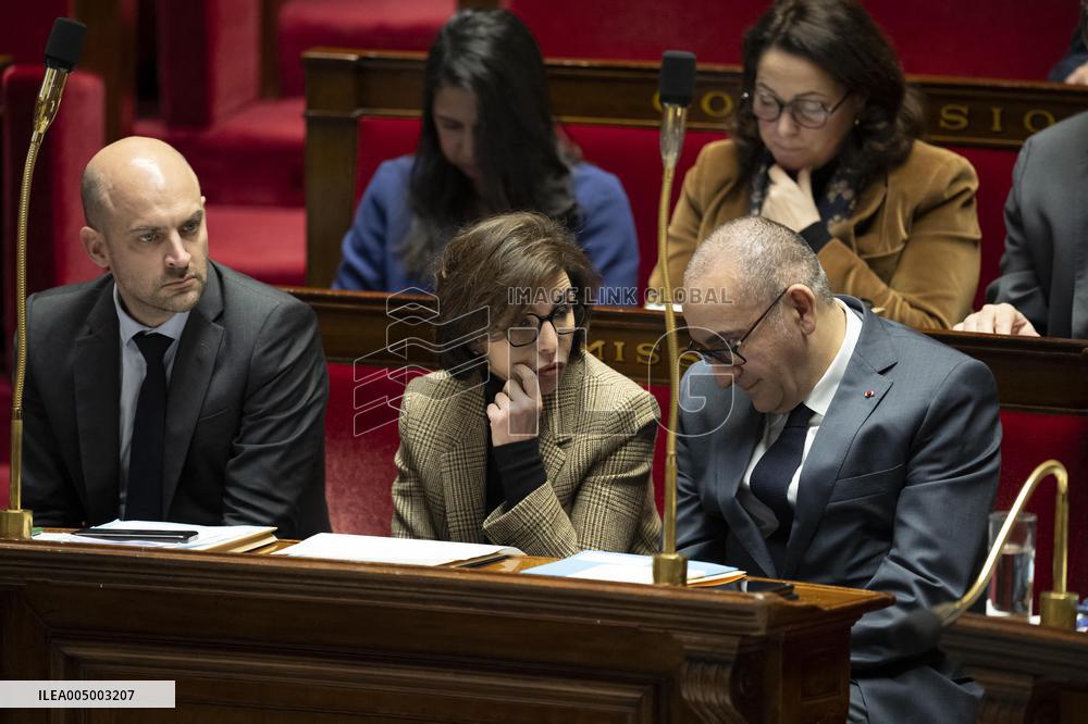 Questions to The Government at The National Assembly - Paris