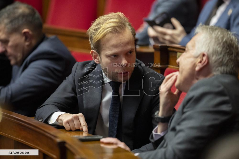 Questions to The Government at The National Assembly - Paris
