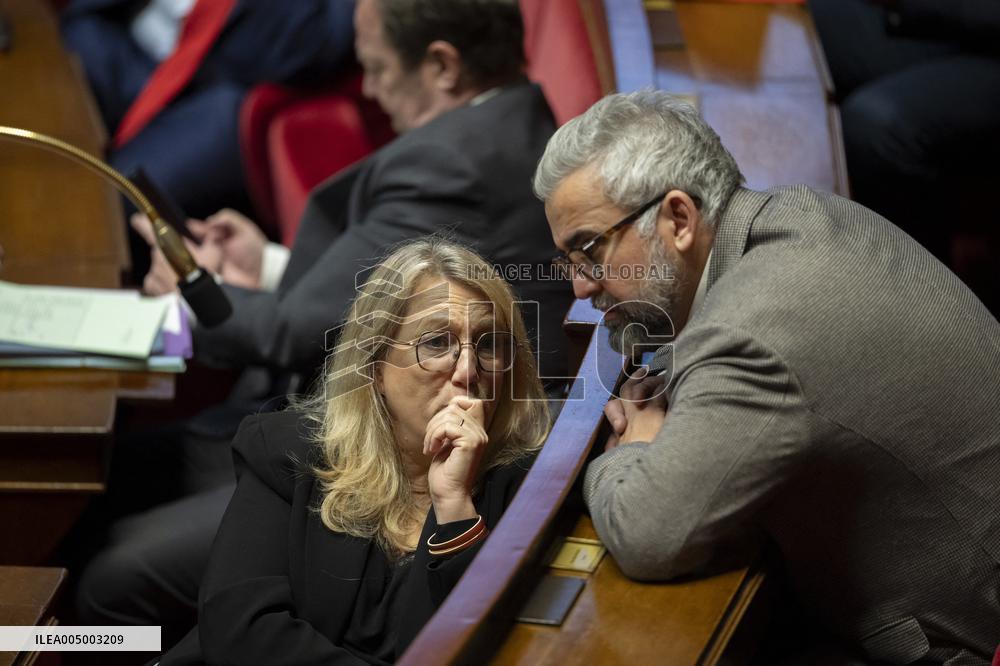 Questions to The Government at The National Assembly - Paris