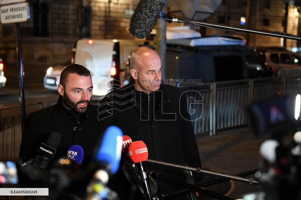 Press Conference by Agricultural Representatives After Meeting with The French President - Paris