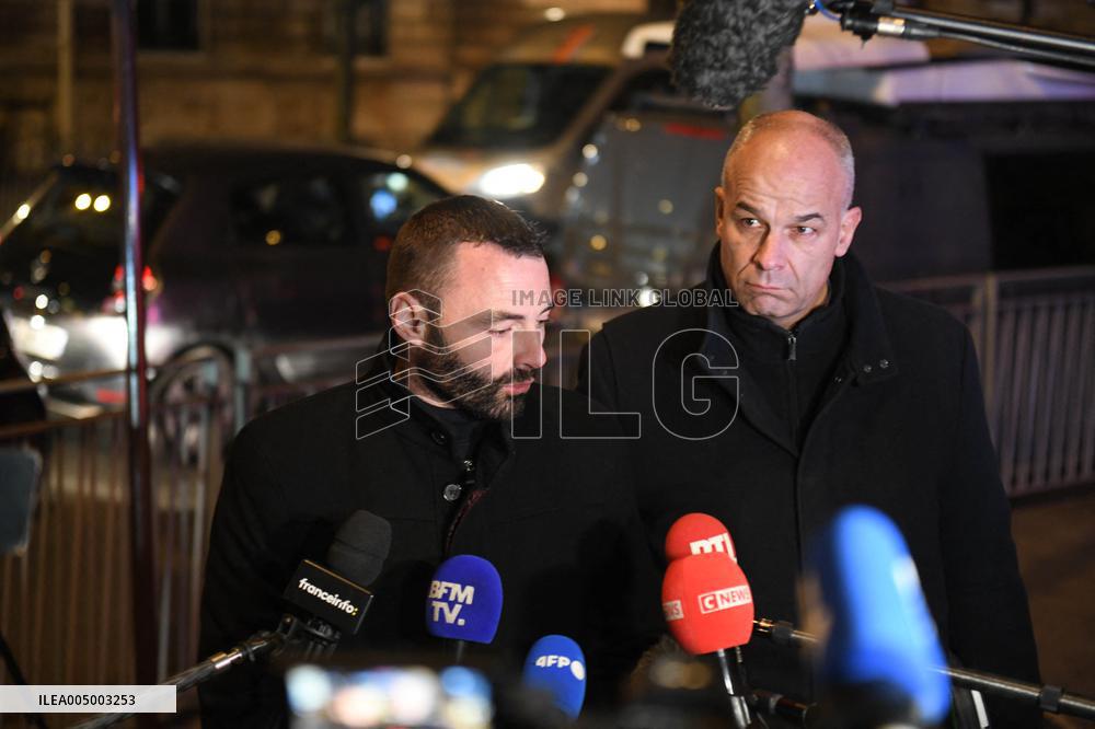 Press Conference by Agricultural Representatives After Meeting with The French President - Paris