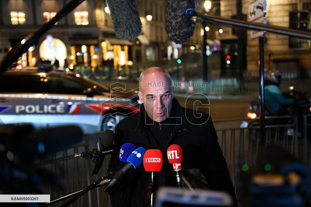 Press Conference by Agricultural Representatives After Meeting with The French President - Paris