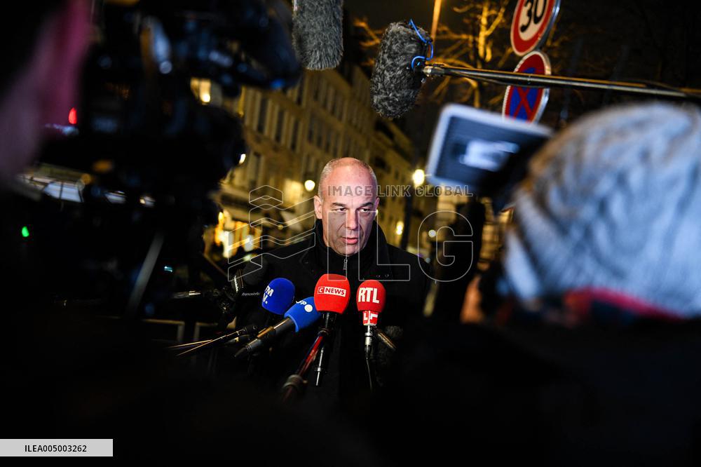 Press Conference by Agricultural Representatives After Meeting with The French President - Paris