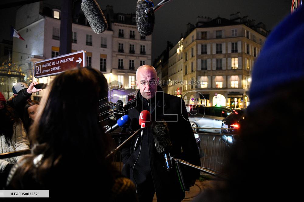 Press Conference by Agricultural Representatives After Meeting with The French President - Paris