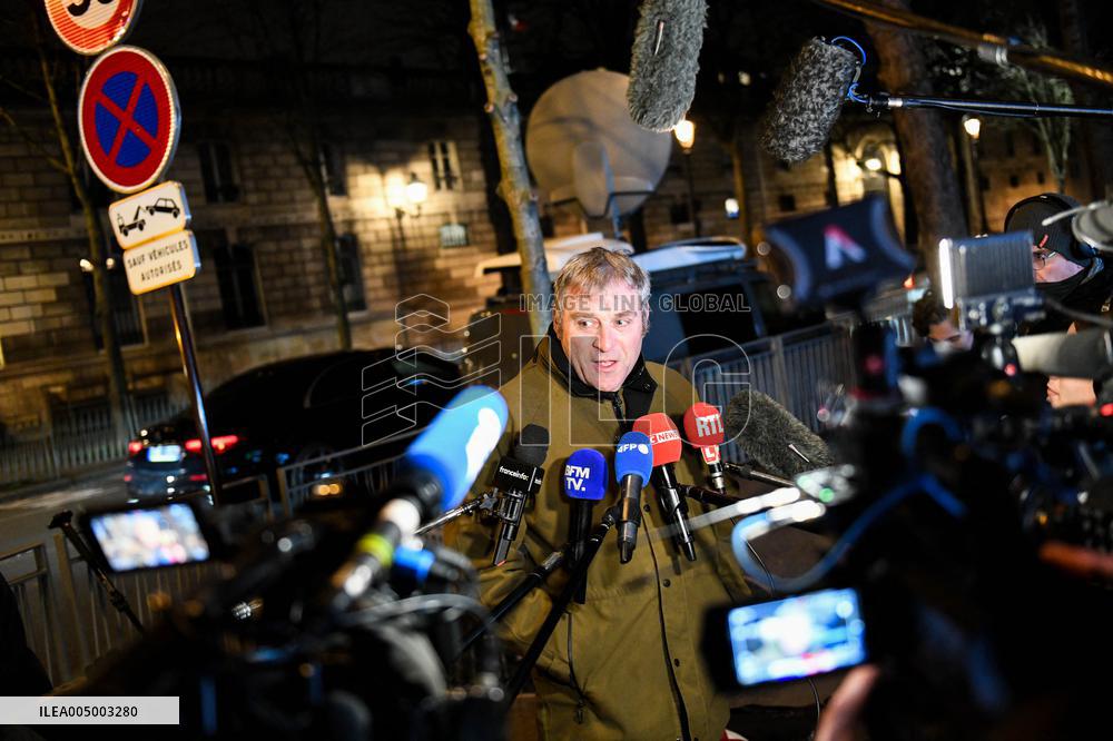 Press Conference by Agricultural Representatives After Meeting with The French President - Paris