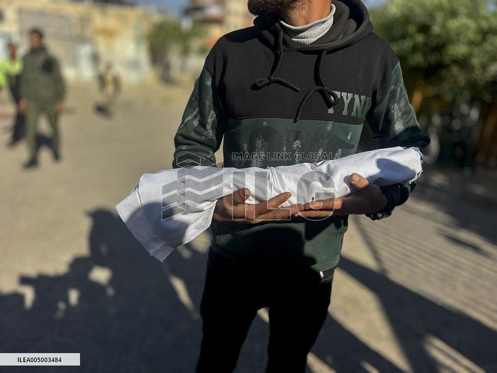 Infant Dead Because of Hypothermia - Gaza