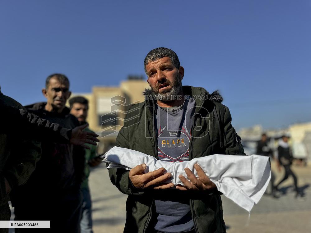Infant Dead Because of Hypothermia - Gaza
